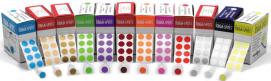 Heathrow Scientific TOUGH SPOTS ROLL LABELS 15 mL TUBES 13 mm 1470 36837