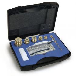 img hr weights set m1 brass finely turned plastic case 344 454